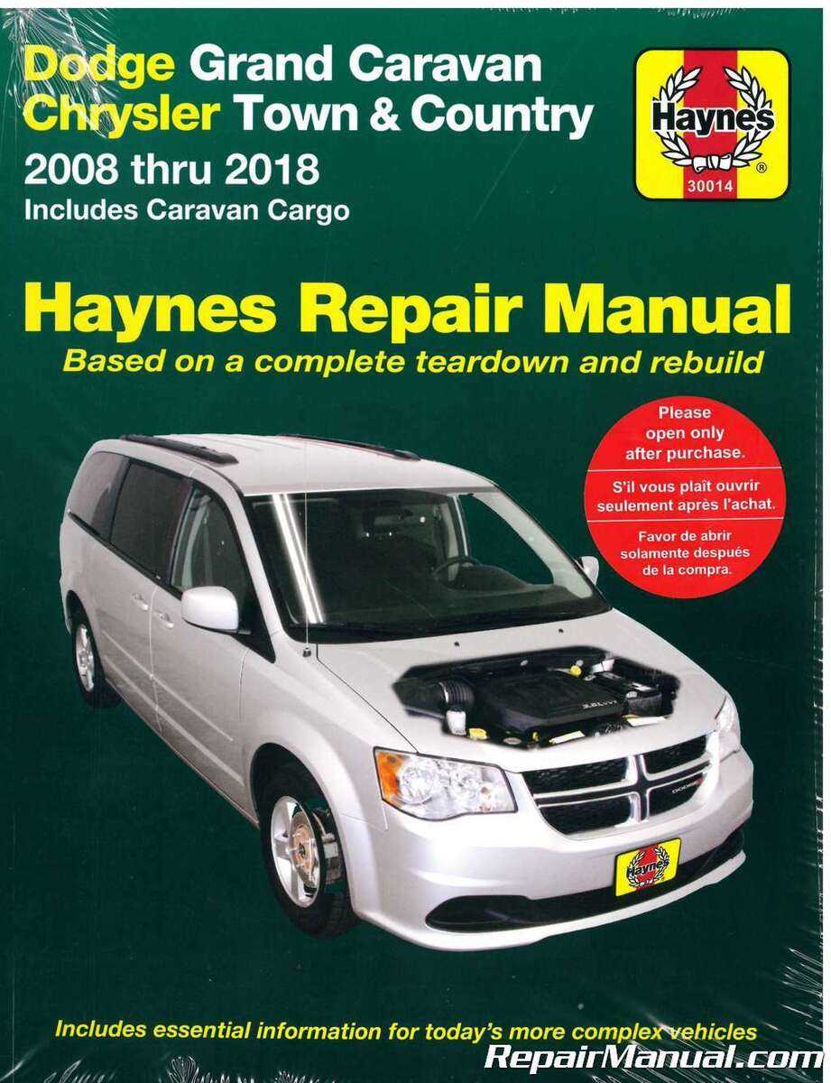 2006 dodge caravan repair manual