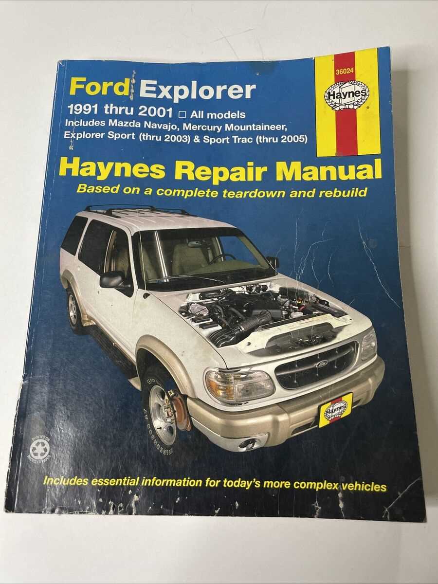 1995 ford explorer repair manual