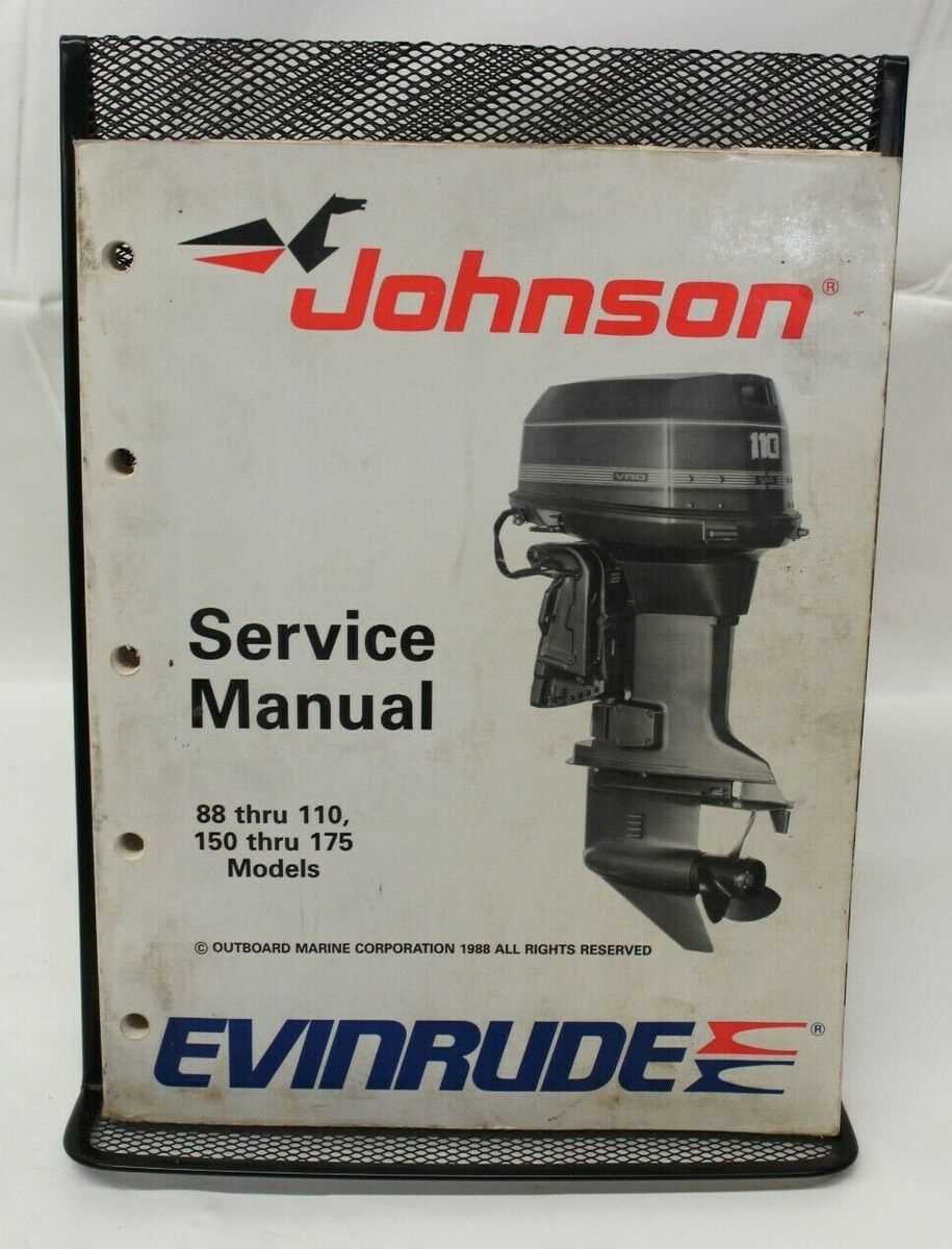 johnson evinrude repair manual