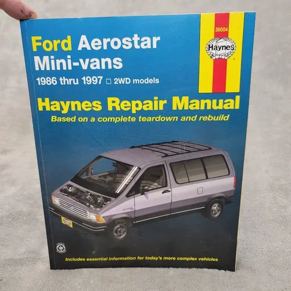 ford aerostar repair manual