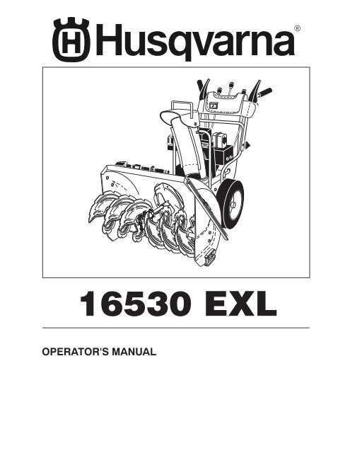 snow thrower repair manual