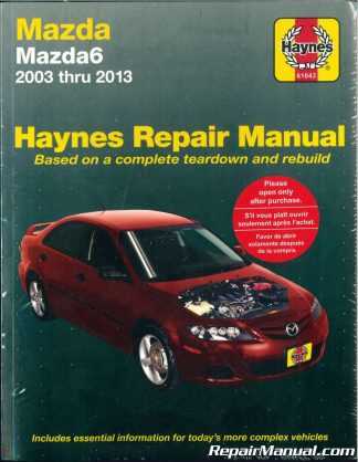 mazda mx6 repair manual