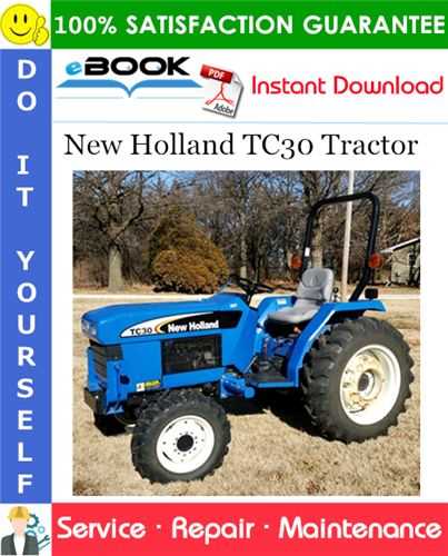 new holland tc30 repair manual