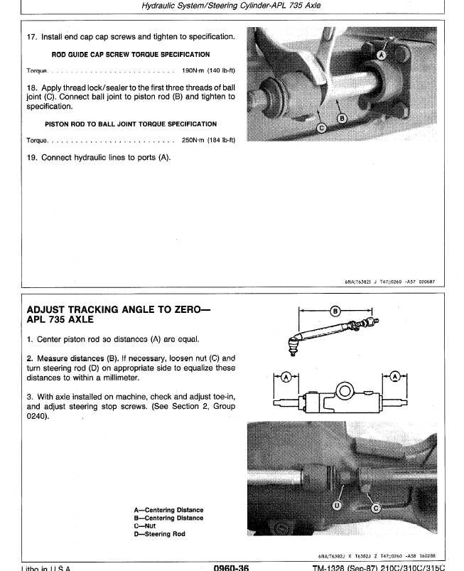 john deere 210c repair manual