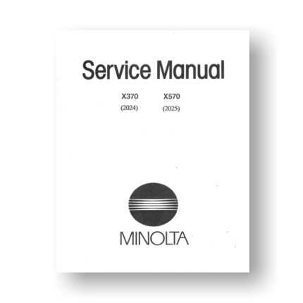 minolta x 700 repair manual