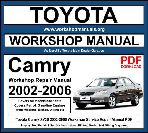 1988 toyota camry repair manual