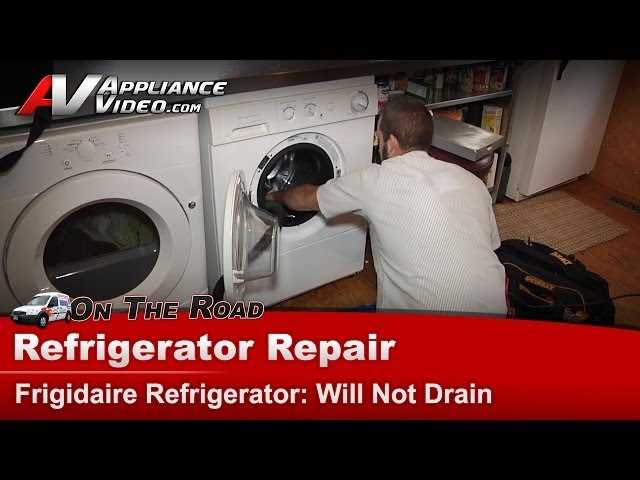 frigidaire stackable washer dryer repair manual