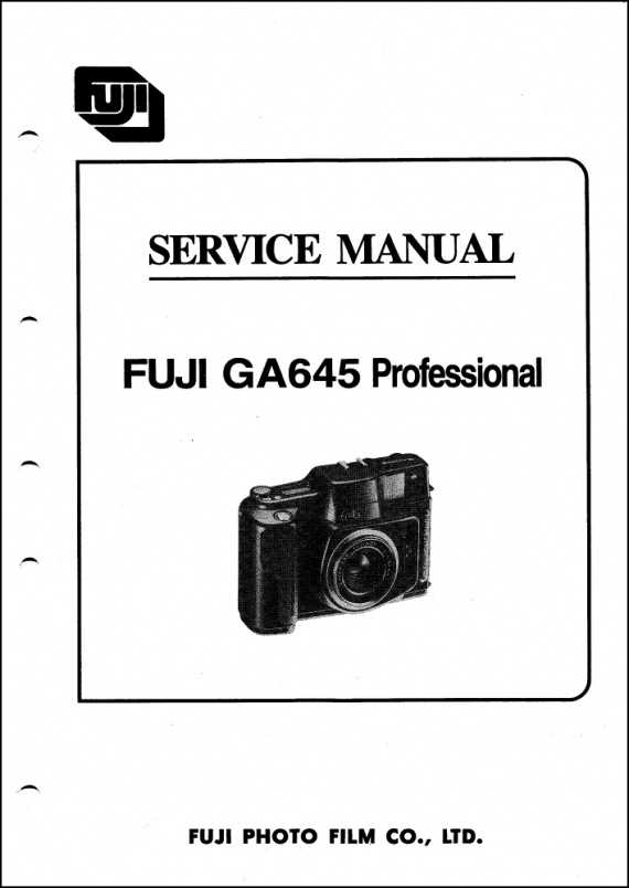 fuji gs645s repair manual