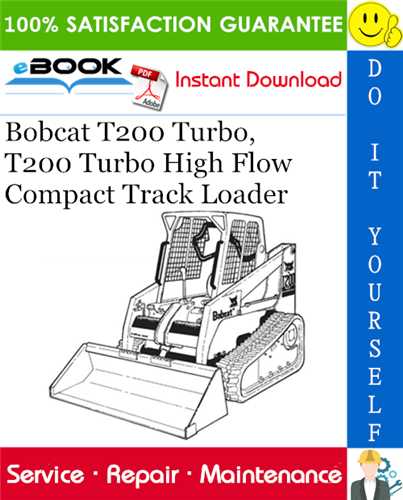 bobcat t200 repair manual