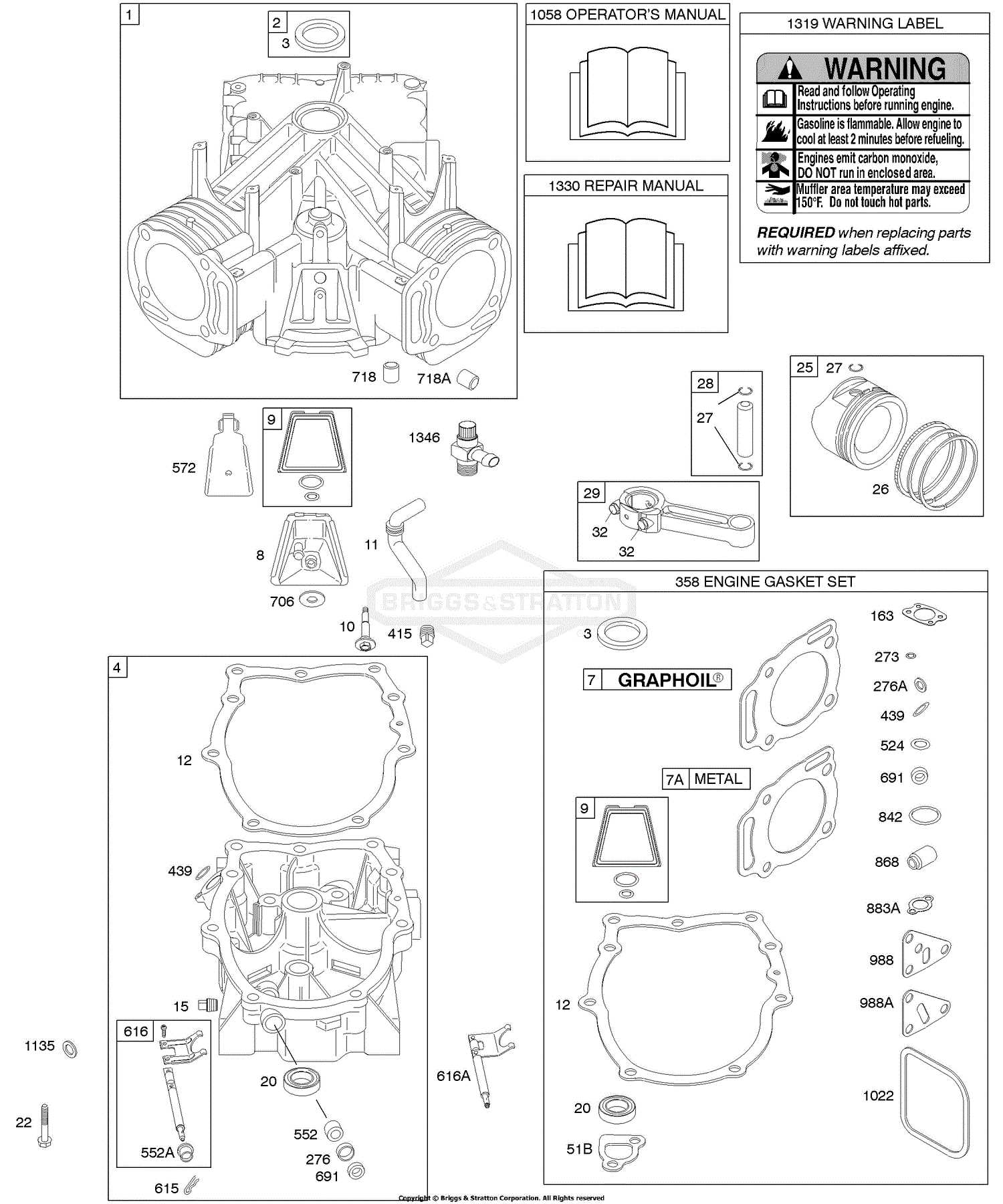 briggs ohv repair manual