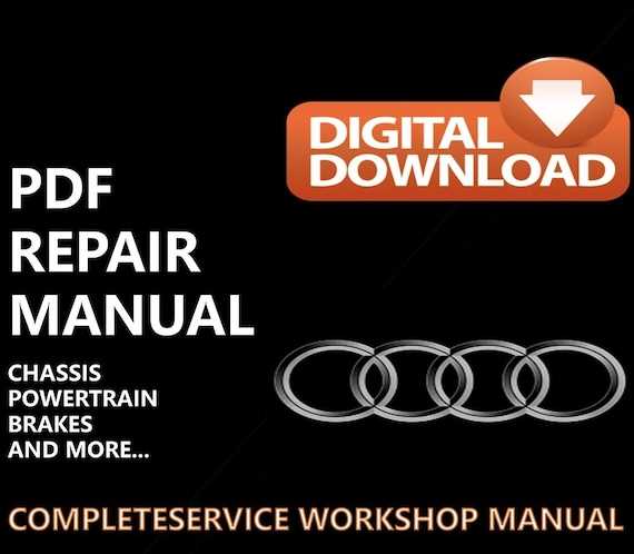 audi repair service manual