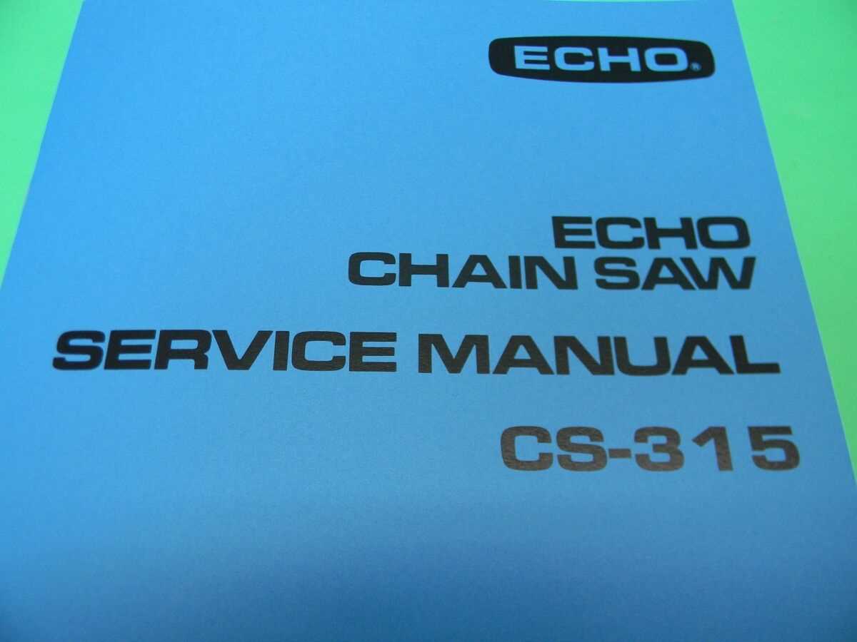 echo cs 310 repair manual