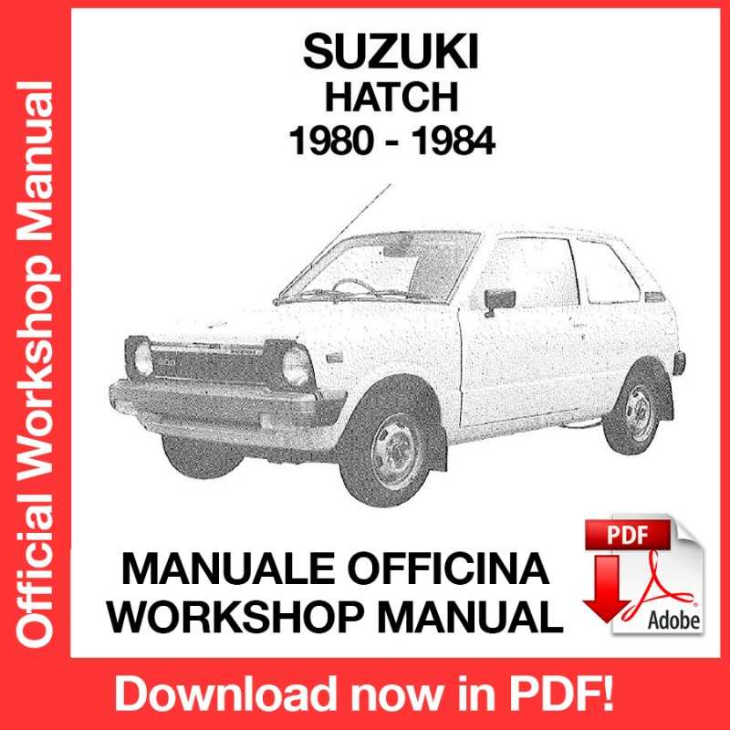 suzuki alto repair manual