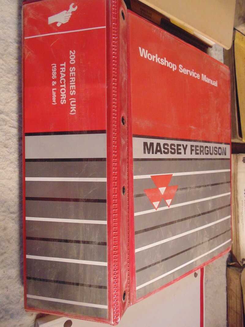 massey ferguson 275 repair manual