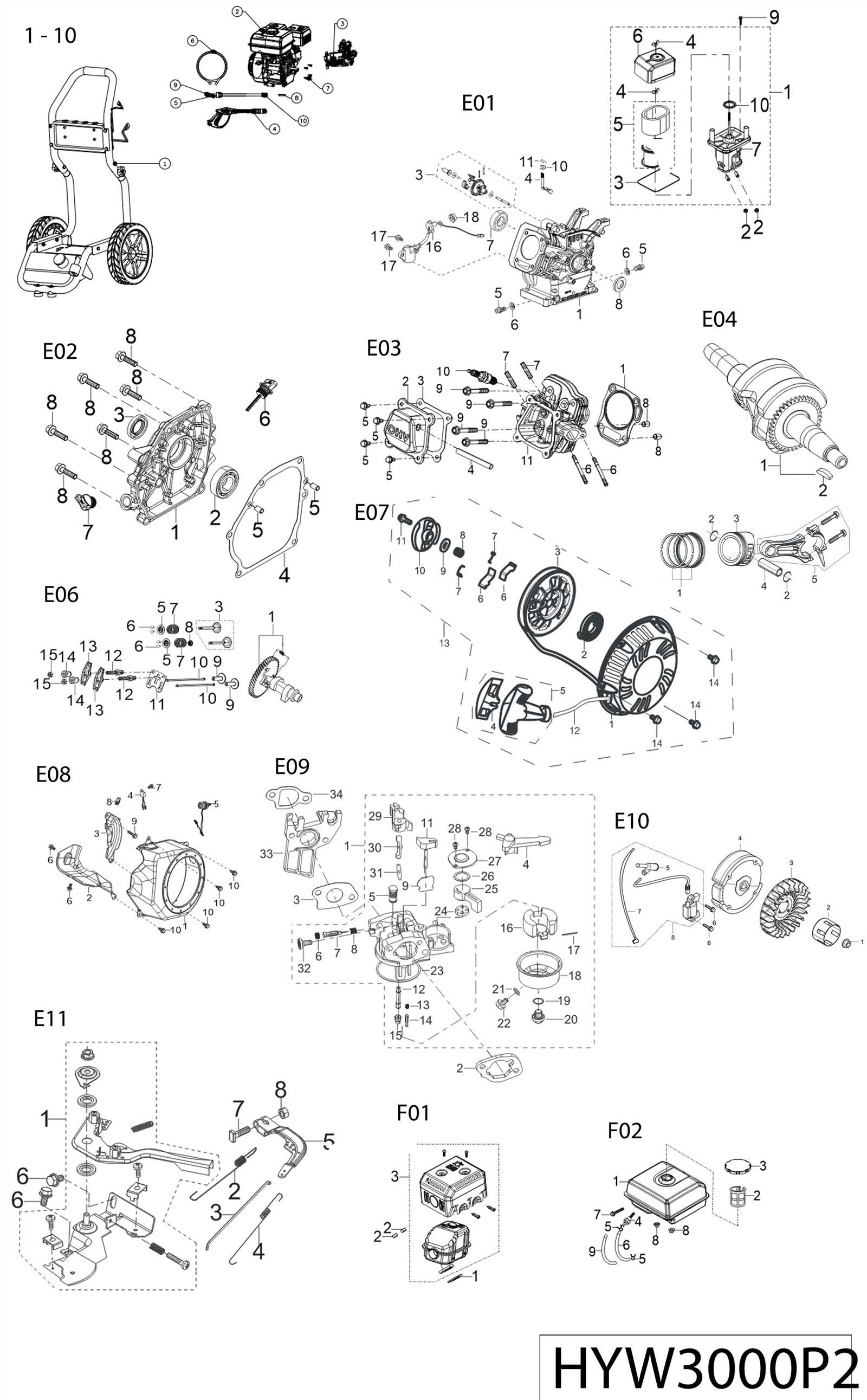 honda power washer repair manual