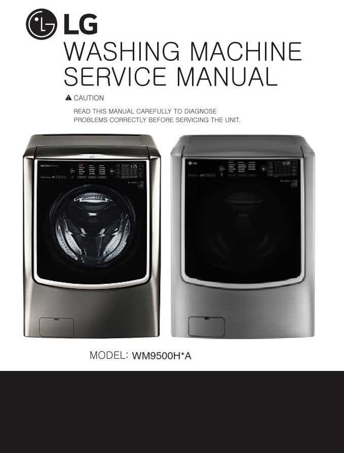 lg front load washer repair manual