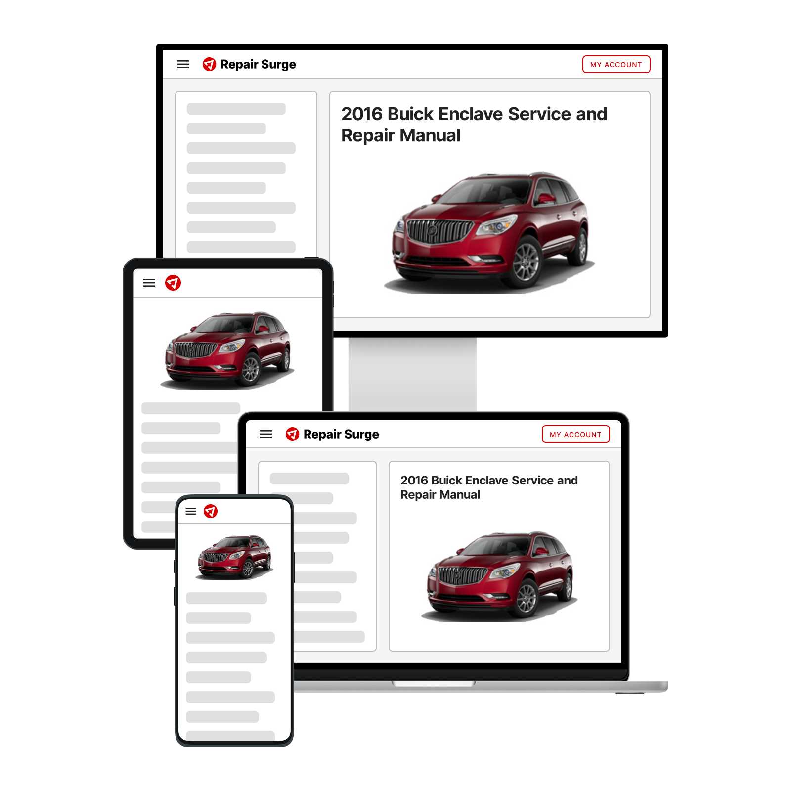 2011 buick enclave repair manual