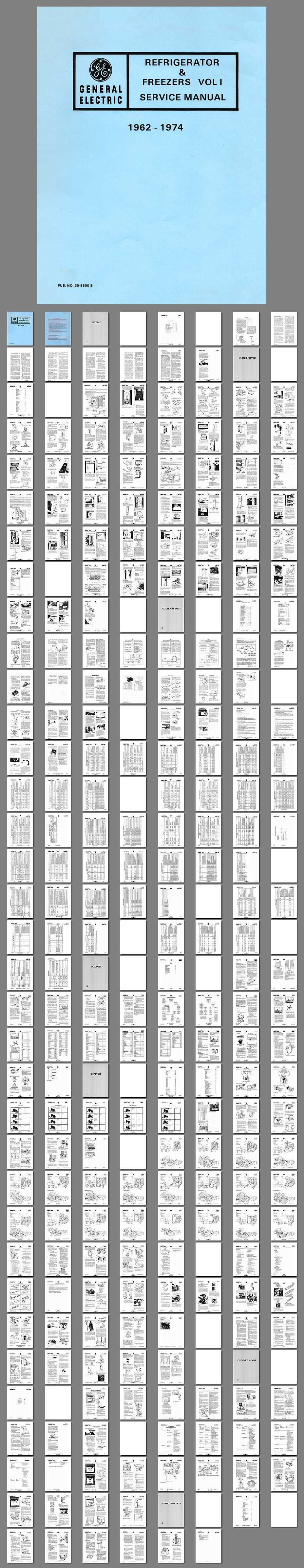 ge fridge repair manual