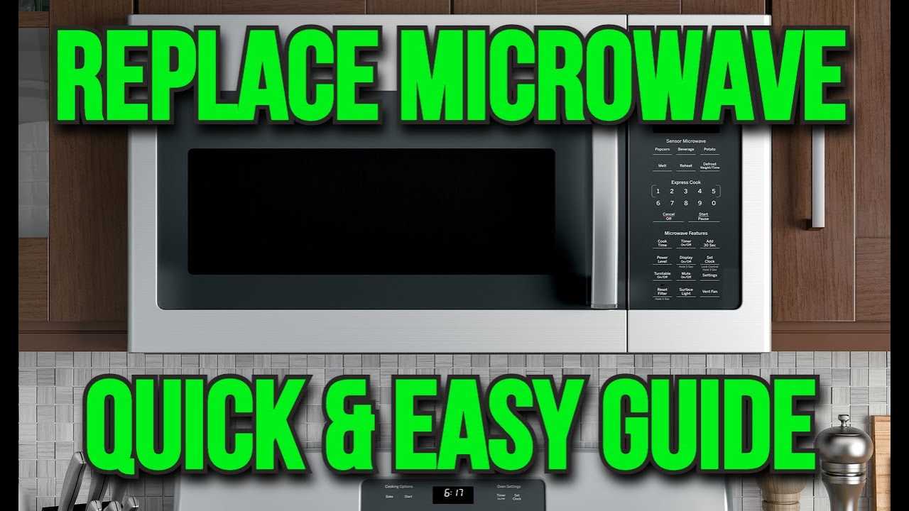 ge microwave oven repair manual