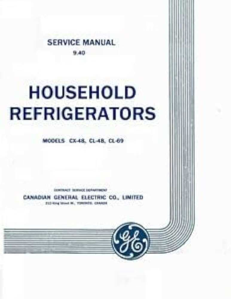 ge repair manual refrigerator