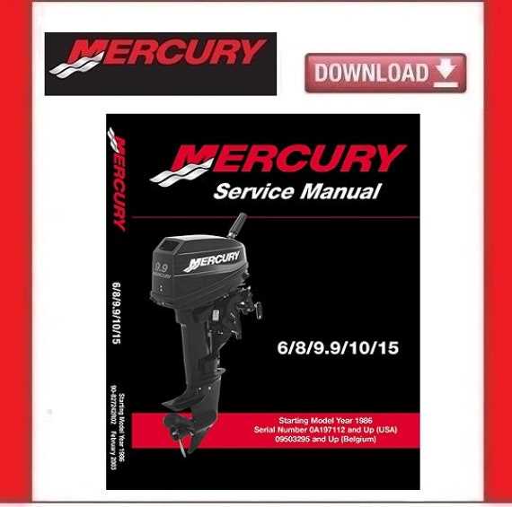 mercury 9.9 repair manual