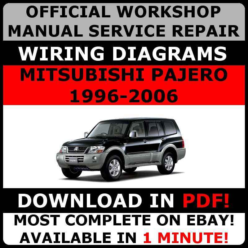 2002 mitsubishi montero repair manual