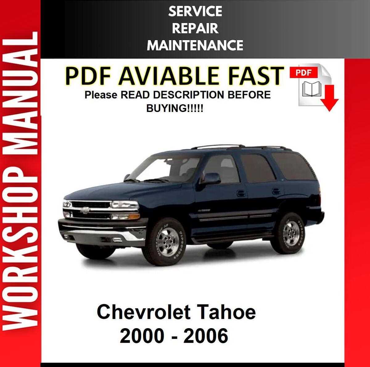 2012 chevy tahoe repair manual