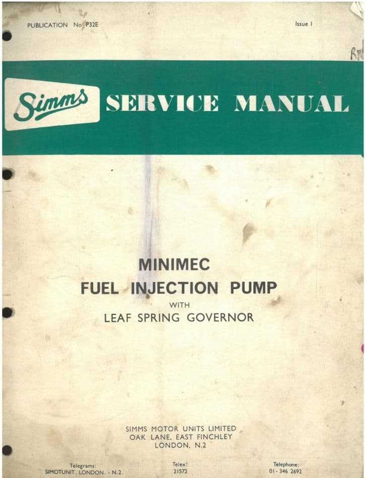 simms minimec repair manual