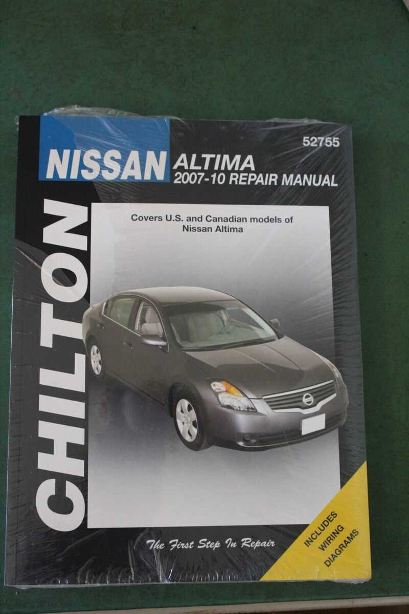 2009 nissan altima repair manual