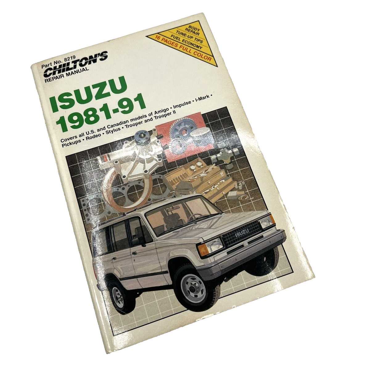 1993 isuzu rodeo repair manual