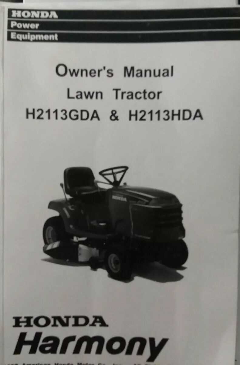 honda hrx repair manual