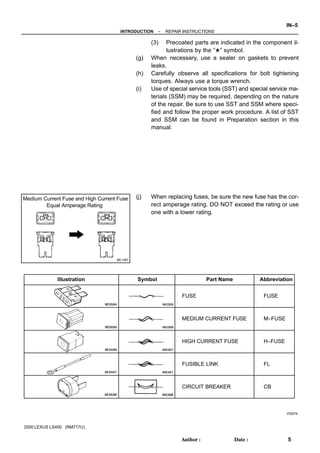 93 lexus ls400 repair manual