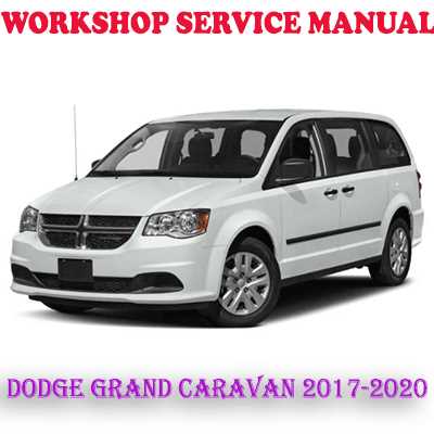 2019 dodge grand caravan repair manual