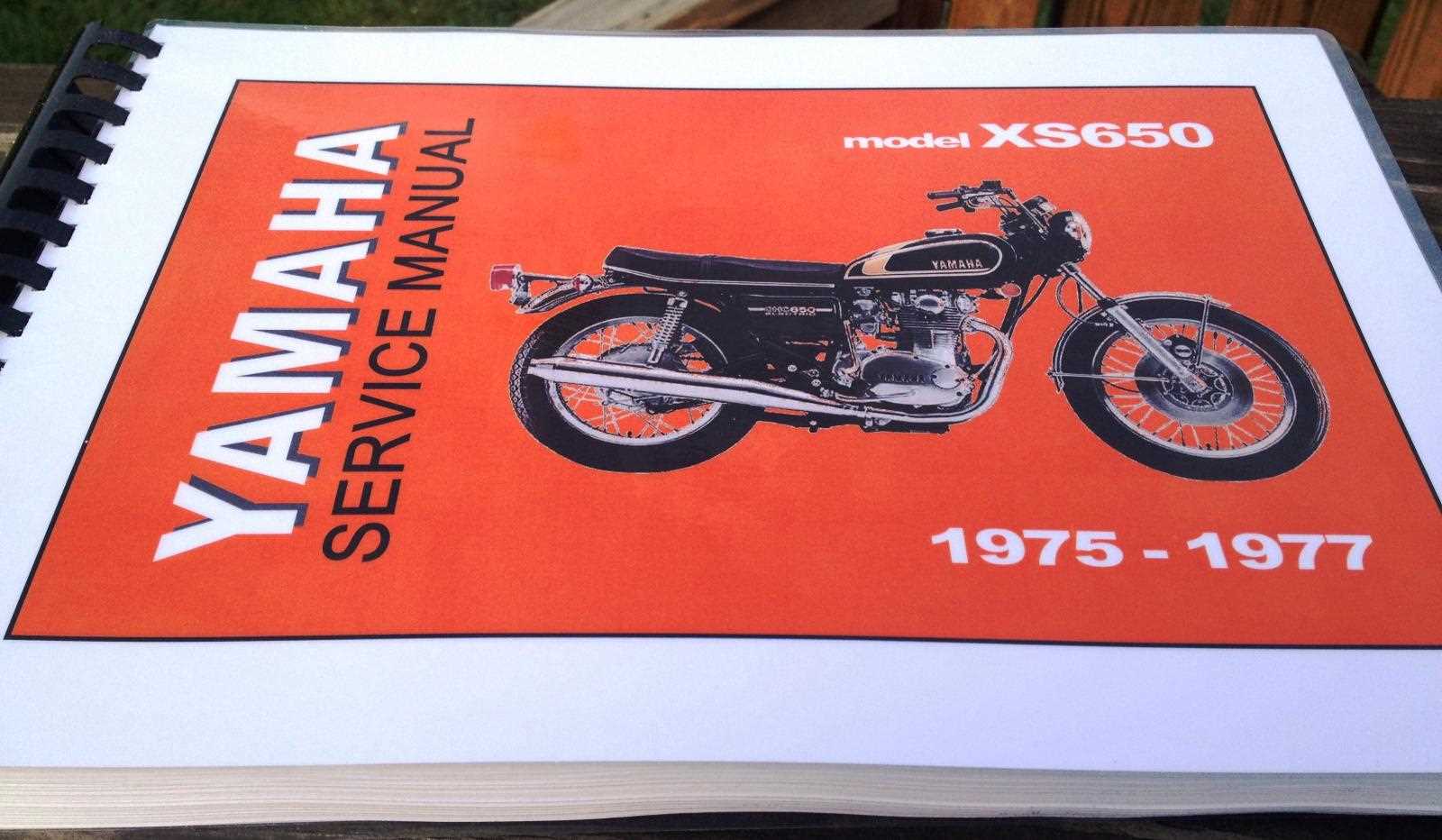 yamaha xs650 repair manual