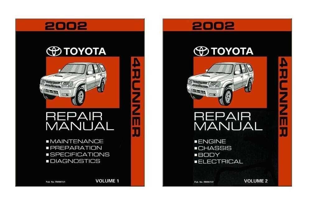 95 toyota 4runner repair manual