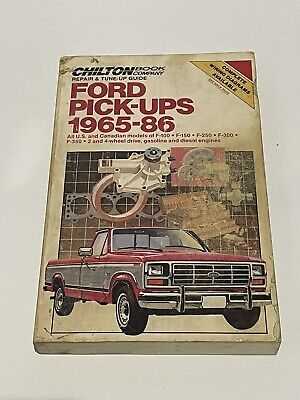 1965 ford f100 repair manual