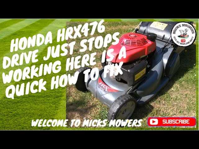 honda hrx repair manual