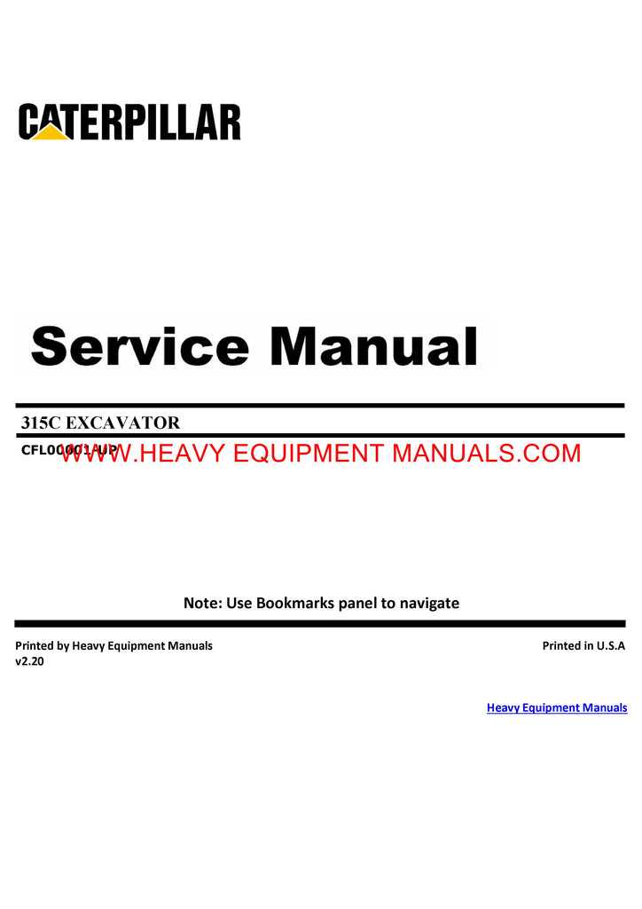 construction equipment repair manuals