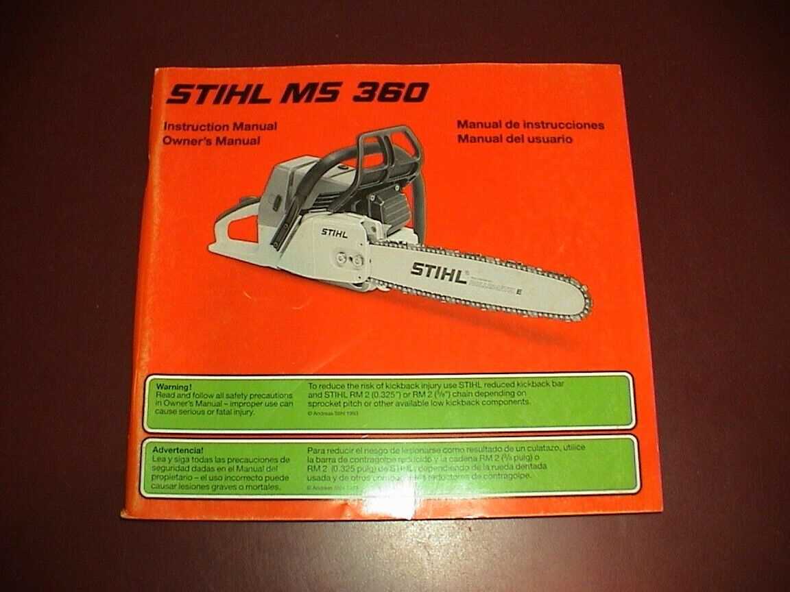 stihl ms361 repair manual