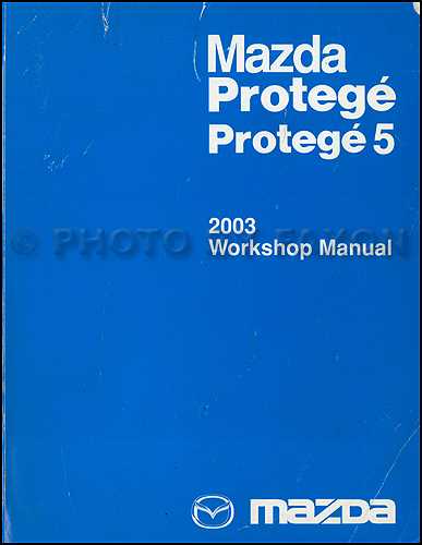 2003 mazdaspeed protege repair manual