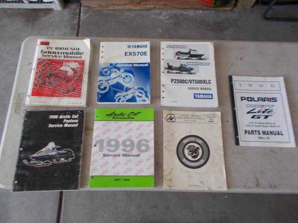 polaris snowmobile repair manuals