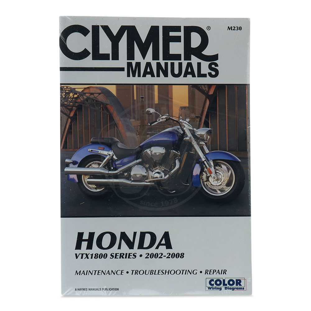 honda vtx 1800 repair manual