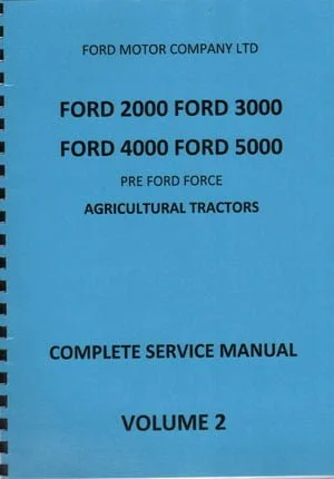 ford 4000 repair manual