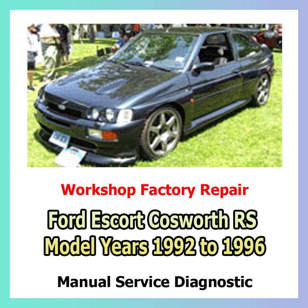 1996 ford escort repair manual