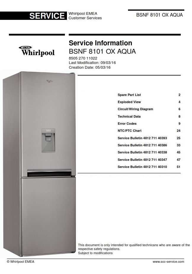 whirlpool fridge repair manual