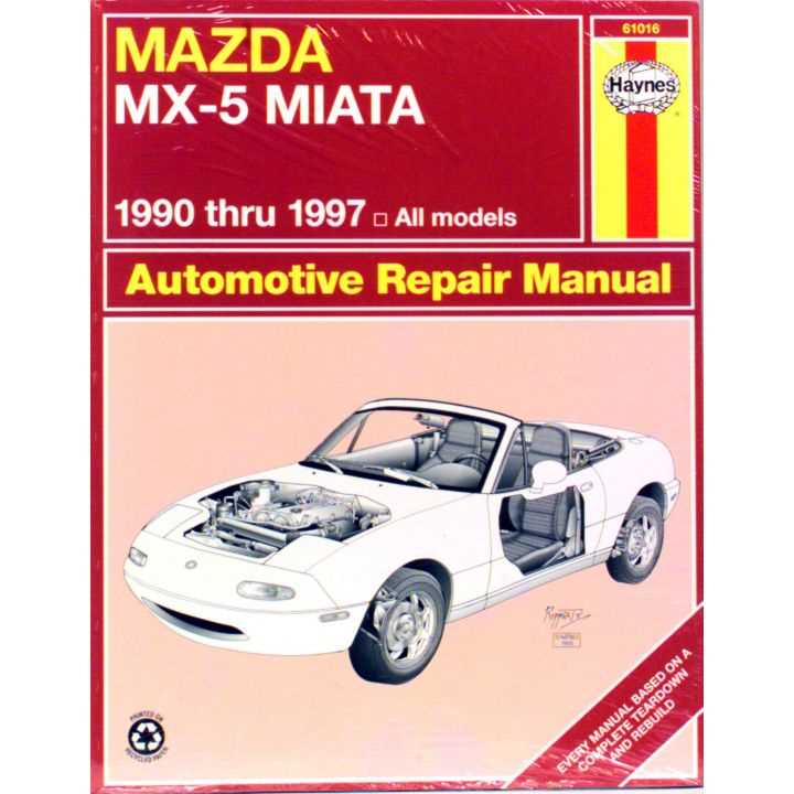 1999 miata repair manual