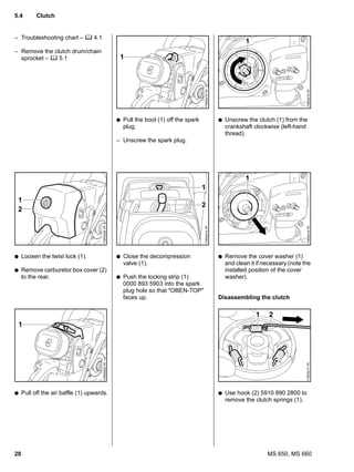 stihl ms 660 repair manual