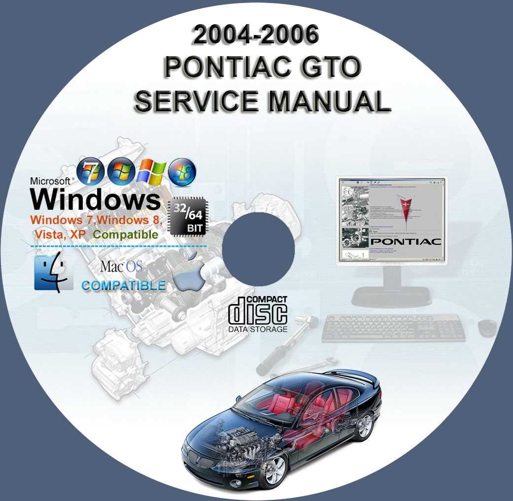 pontiac grand prix 2004 to 2008 service workshop repair manual