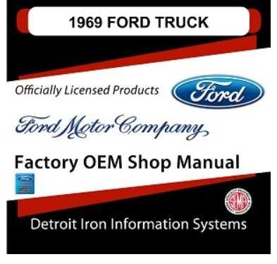 1969 ford f100 repair manual