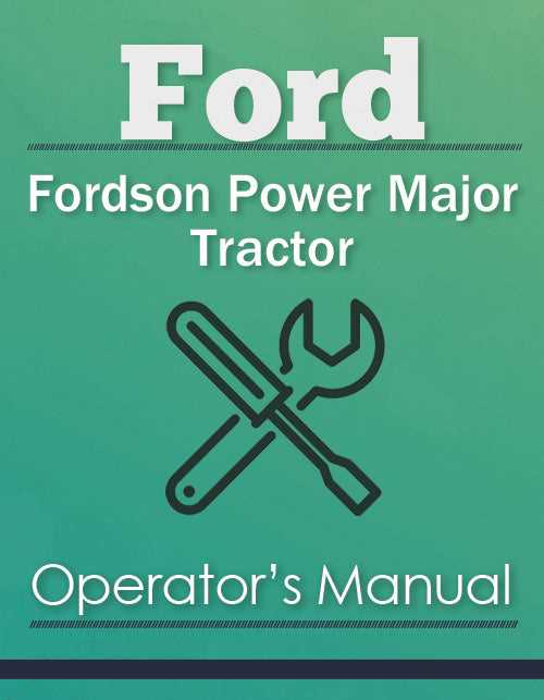 fordson major repair manual